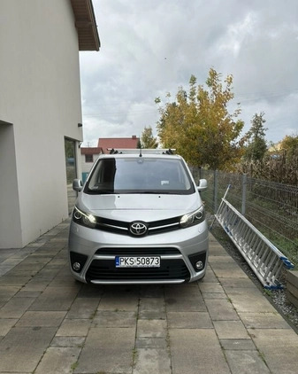 Toyota ProAce cena 135000 przebieg: 121000, rok produkcji 2018 z Kuźnia Raciborska małe 211